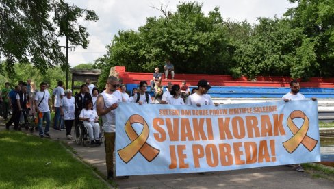 „СВАКИ КОРАК ЈЕ ПОБЕДА“: Трећа шетња у знак подршке оболелима од мултипла склерозе „СВАКИ КОРАК ЈЕ ПОБЕДА“: Трећа шетња у знак подршке оболелима од мултипла склерозе