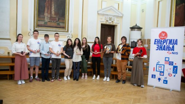 Проглашени победници десете јубиларне НИС олимпијаде знања из руског језика Проглашени победници десете јубиларне НИС олимпијаде знања из руског језика
