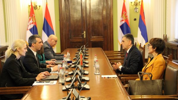 ОРЛИЋ УГОСТИО ЦРНОГОРСКОГ ДИПЛОМАТУ: Нераскидива повезаност наших народа ОРЛИЋ УГОСТИО ЦРНОГОРСКОГ ДИПЛОМАТУ: Нераскидива повезаност наших народа