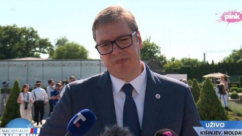 VUČIĆ U MOLDAVIJI: Srbija je samostalna i nezavisna zemlja i sama donosi svoje odluke