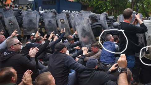 MIRNO SEDELI NA ZEMLJI, PA NESTALI IZA KORDONA KFOR-a: Evo dokaza da uhapšeni Srbi na mitingu nisu učestvovali u neredima (FOTO/VIDEO)