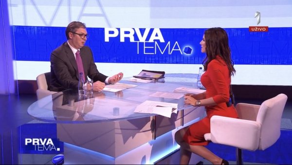 АНАЛИЗА ЈЕ ЗАСТРАШУЈУЋА Вучић: Један институт ради анализу о хибридном рату против Србије АНАЛИЗА ЈЕ ЗАСТРАШУЈУЋА Вучић: Један институт ради анализу о хибридном рату против Србије