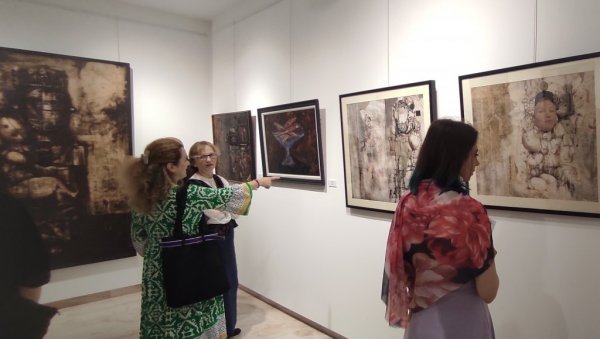 ВОЗАРЕВИЋ У ХРАМУ НАДРЕАЛИЗМА: Изложба слика и цртежа у Модерној галерији у Ваљеву ВОЗАРЕВИЋ У ХРАМУ НАДРЕАЛИЗМА: Изложба слика и цртежа у Модерној галерији у Ваљеву
