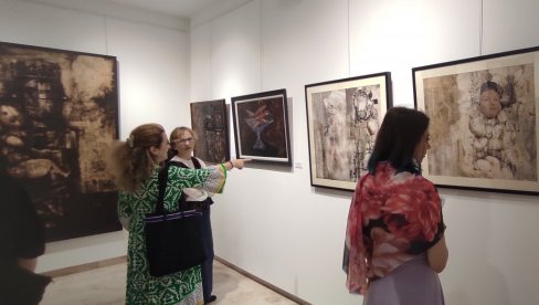 VOZAREVIĆ U HRAMU NADREALIZMA: Izložba slika i crteža u Modernoj galeriji u Valjevu VOZAREVIĆ U HRAMU NADREALIZMA: Izložba slika i crteža u Modernoj galeriji u Valjevu