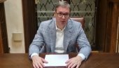 HVALA I ONIMA KOJI SU MI PRETILI VEŠANJEM: Vučić se obratio iz Predsedništva (VIDEO)