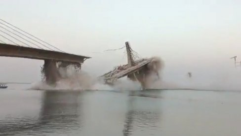 NOVA NESREĆA ZADESILA INDIJU: Srušio se most (VIDEO) NOVA NESREĆA ZADESILA INDIJU: Srušio se most (VIDEO)