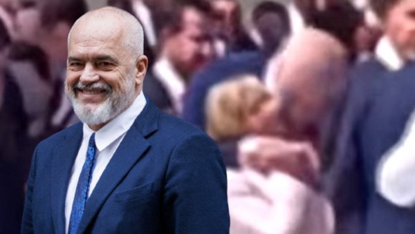 ЕДИ РАМА ПОНОВО ШОКИРА: Страствени пољубац са Ђорђом Мелони (ВИДЕО) ЕДИ РАМА ПОНОВО ШОКИРА: Страствени пољубац са Ђорђом Мелони (ВИДЕО)