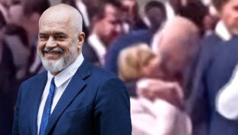 EDI RAMA PONOVO ŠOKIRA: Strastveni poljubac sa Đorđom Meloni (VIDEO)