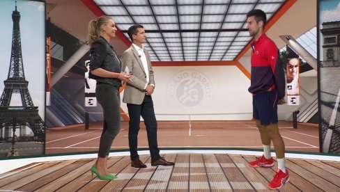 ĐOKOVIĆ SAZNAO NEVEROVATNU STVAR: Ovako je Novak reagovao tokom TV uključenja posle pobede u četvrtfinalu Rolan Garosa ĐOKOVIĆ SAZNAO NEVEROVATNU STVAR: Ovako je Novak reagovao tokom TV uključenja posle pobede u četvrtfinalu Rolan Garosa