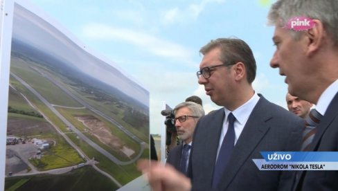 VUČIĆ: Poletno-sletna pista najveće ulaganje u aerodrom Nikola Tesla od izgradnje VUČIĆ: Poletno-sletna pista najveće ulaganje u aerodrom Nikola Tesla od izgradnje