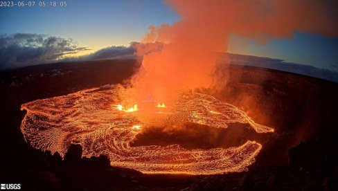 ERUPCIJA VULKANA NA HAVAJIMA: Proradio Kilauea na Velikom ostrvu u havajskom arhipelagu (FOTO)