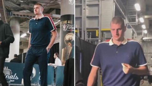 МОДА ИЗ СОМБОРА: Јокић скинуо одело, па обукао ултраскупу мајицу МОДА ИЗ СОМБОРА: Јокић скинуо одело, па обукао ултраскупу мајицу