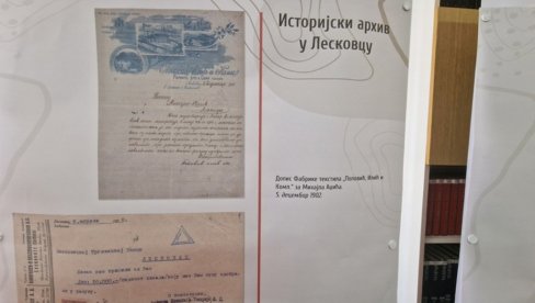 ИЗЛОЖБА „РАЗЛИЧИТОСТ ПОВЕЗУЈЕ“: Сарадња историјских архива са југа земље ИЗЛОЖБА „РАЗЛИЧИТОСТ ПОВЕЗУЈЕ“: Сарадња историјских архива са југа земље