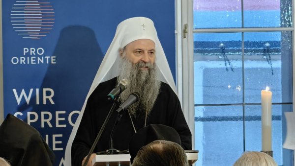 ПАТРИЈАРХ ПОРФИРИЈЕ У БЕЧУ: СПЦ никада није одустала од превазилажења подела међу црквама ПАТРИЈАРХ ПОРФИРИЈЕ У БЕЧУ: СПЦ никада није одустала од превазилажења подела међу црквама