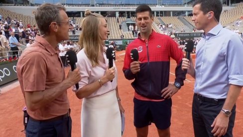 PRVI PUT SU GA OSLOVILI SA GOAT, A ON... Ovako je Novak Đoković reagovao kada je u TV prenosu prozvan najboljim teniserom svih vremena PRVI PUT SU GA OSLOVILI SA GOAT, A ON... Ovako je Novak Đoković reagovao kada je u TV prenosu prozvan najboljim teniserom svih vremena