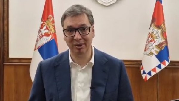 ВУЧИЋ ОБЈАВИО СЈАЈНУ ВЕСТ: Председник се обратио на Инстаграму (ВИДЕО)