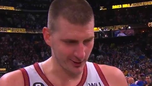 KAKAV JE OSEĆAJ? Evo šta je rekao Nikola Jokić po osvajanju NBA prstena