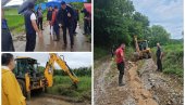 15.000 RUŽA POD VODOM: Teška borba protiv bujica kod Trstenika, ugrožena i kruševačka i varvarinska sela (VIDEO)