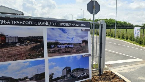 DELIMIČNA PRERADA OTPADA: Završena gradnja petrovačke transfer-stanice DELIMIČNA PRERADA OTPADA: Završena gradnja petrovačke transfer-stanice