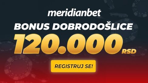 AU, KAKAV BONUS! Registruj se i preuzmi do 120.000 DINARA