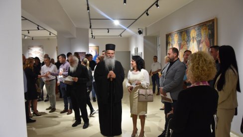 BLISTAVE TAČKE NAŠE BAŠTINE: Deo kolekcije Galerije Matice srpske izložen u Gračanici BLISTAVE TAČKE NAŠE BAŠTINE: Deo kolekcije Galerije Matice srpske izložen u Gračanici