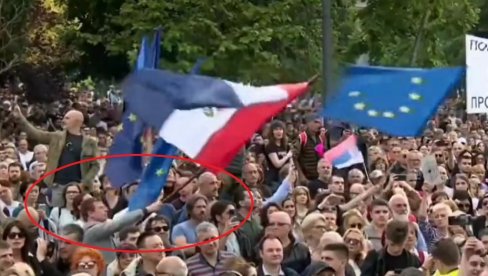 GLAVNI ZAGOVARAČ SANKCIJA RUSIJI NA PROTESTIMA: Stojković traži promenu zastave Srbije (VIDEO)