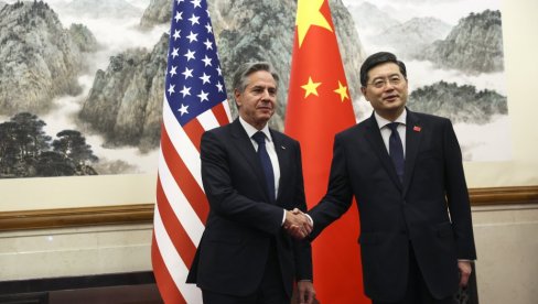 BLINKEN U PEKINGU: Razgovori sa šefom diplomatije Ćinom iskreni, konstruktivni, sadržajni BLINKEN U PEKINGU: Razgovori sa šefom diplomatije Ćinom iskreni, konstruktivni, sadržajni