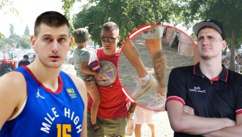 ТЕТОВАЖА ЈОКИЋЕВОГ БРАТА: Омаж Николи и моћна симболика на листу леве ноге (ФОТО) ТЕТОВАЖА ЈОКИЋЕВОГ БРАТА: Омаж Николи и моћна симболика на листу леве ноге (ФОТО)