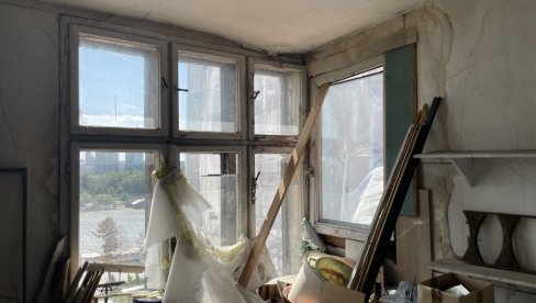 PROPAO KROV NA KUĆI UMETNIKA: ULUS se uključio u rešavanje problema ateljea na Kosančićevom vencu 19 PROPAO KROV NA KUĆI UMETNIKA: ULUS se uključio u rešavanje problema ateljea na Kosančićevom vencu 19