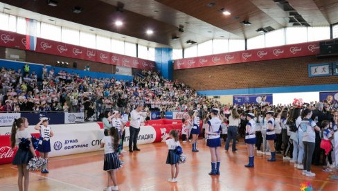 U HALI SPORTOVA RANKO ŽERAVICA NA NOVOM BEOGRADU: Počinju sportske igre mladih U HALI SPORTOVA RANKO ŽERAVICA NA NOVOM BEOGRADU: Počinju sportske igre mladih