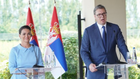 ВУЧИЋ ПОСЛЕ СЕДНИЦЕ СТРАТЕШКОГ САВЕТА СРБИЈЕ И МАЂАРСКЕ: Данас смо направили историјски корак, односи на максимуму (ВИДЕО) ВУЧИЋ ПОСЛЕ СЕДНИЦЕ СТРАТЕШКОГ САВЕТА СРБИЈЕ И МАЂАРСКЕ: Данас смо направили историјски корак, односи на максимуму (ВИДЕО)