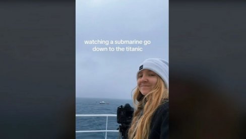 GLEDAM PODMORNICU KOJA IDE DO TITANIKA Objavljen navodni poslednji snimak Titana pre nego što je nestao (VIDEO) GLEDAM PODMORNICU KOJA IDE DO TITANIKA Objavljen navodni poslednji snimak Titana pre nego što je nestao (VIDEO)
