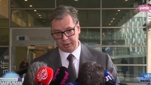 NIKAKVU ŠTETU OD SASTANKA NE VIDIM: Vučić poručio - Naše je da uradimo sve što je u našoj moći