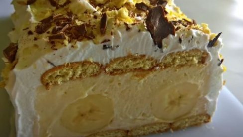 TORTA-KOLAČ OD BANANA I PIŠKOTA: Recept za ovaj letnji dezert tražiće vam svi (VIDEO) TORTA-KOLAČ OD BANANA I PIŠKOTA: Recept za ovaj letnji dezert tražiće vam svi (VIDEO)