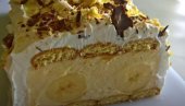 TORTA-KOLAČ OD BANANA I PIŠKOTA: Recept za ovaj letnji dezert tražiće vam svi (VIDEO)