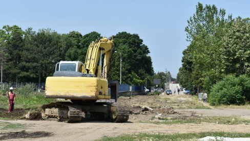 KRUŽNI TOK VEĆA SIGURNOST: Nakon rušenja nadvožnjaka u Kostolcu, Prvomajska ulica se obnavlja i dobija kružni tok