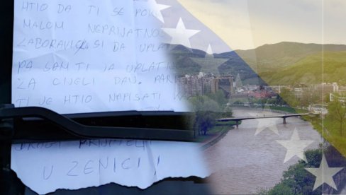 НИСУ СЕ ТОМЕ НАДАЛИ: Срби нису платили паркинг у Зеници - затекли поруку на колима која их је изненадила (ФОТО) НИСУ СЕ ТОМЕ НАДАЛИ: Срби нису платили паркинг у Зеници - затекли поруку на колима која их је изненадила (ФОТО)