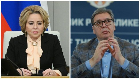 SAMO VUČIĆEV ODGOVORAN PRISTUP ČUVA MIR: Valentina Matvijenko o protestima u Srbiji - Zapad priprema terena za obojenu revoluciju