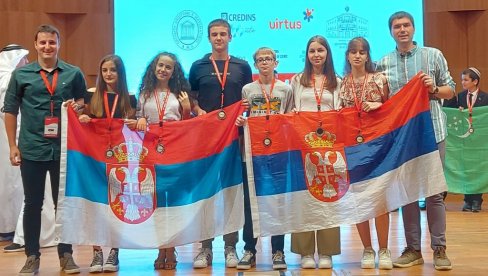 SJAJAN USPEH MLADIH SRPSKIH MATEMATIČARA: Na olimpijadi u Tirani osvojili šest medalja (FOTO) SJAJAN USPEH MLADIH SRPSKIH MATEMATIČARA: Na olimpijadi u Tirani osvojili šest medalja (FOTO)
