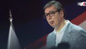 VUČIĆ: Hvala što ćemo svi zajedno da budemo u jednom pokretu - za opstanak i spas Srbije, za veliki napredak (VIDEO)