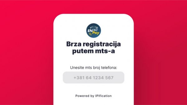 мтс и ENPay у IPification систему најбрже регистрације корисника! мтс и ENPay у IPification систему најбрже регистрације корисника!