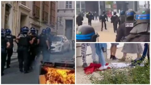 SPECIJALCI NA ULICAMA, FRANCUSKA U PLAMENU: Nastavlja se haos nakon ubistva tinejdžera, 40.000 policajaca kreće u akciju (VIDEO) SPECIJALCI NA ULICAMA, FRANCUSKA U PLAMENU: Nastavlja se haos nakon ubistva tinejdžera, 40.000 policajaca kreće u akciju (VIDEO)