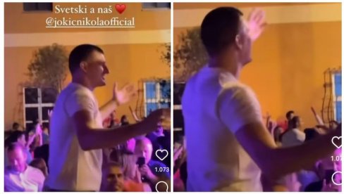 POGLEDAJTE - JOKIĆ U TRANSU NA PEJOVIĆEVOM KONCERTU: Pesma ga baš pogodila - popeo se na stolicu i napravio lom (VIDEO) POGLEDAJTE - JOKIĆ U TRANSU NA PEJOVIĆEVOM KONCERTU: Pesma ga baš pogodila - popeo se na stolicu i napravio lom (VIDEO)