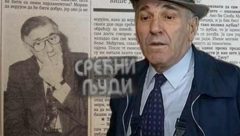 NIJE LI NASLOV SREĆNI LJUDI CINIČAN? Bata je 93 odlučno rekao da NIJE - kako je odgovor objasnio