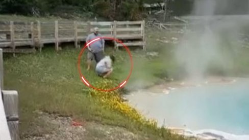 ZAŽALILA ISTOG TRENA: Stavila ruku u ključalo jezero kako bi videla da li je vruće (VIDEO)