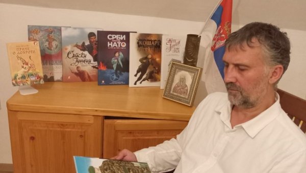 АЛБАНЦИМА СМЕТА И ДЕЧЈА КЊИГА: Дело Догодине у Призрену приштински медији оптужују да подстиче национализам, насиље и нереде АЛБАНЦИМА СМЕТА И ДЕЧЈА КЊИГА: Дело Догодине у Призрену приштински медији оптужују да подстиче национализам, насиље и нереде