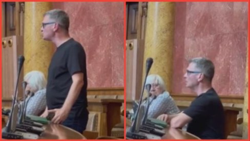 ĆUTA UDALJEN SA SEDNICE: Vređao i psovao (VIDEO) ĆUTA UDALJEN SA SEDNICE: Vređao i psovao (VIDEO)