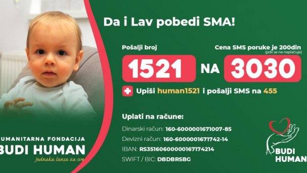 МАЛОМ НОВОСАЂАНИНУ ДИЈАГНОСТИКОВАНА ОПАСНА БОЛЕСТ СМА: Лаву Теодоровићу потребан спасоносни лек золгенсма МАЛОМ НОВОСАЂАНИНУ ДИЈАГНОСТИКОВАНА ОПАСНА БОЛЕСТ СМА: Лаву Теодоровићу потребан спасоносни лек золгенсма