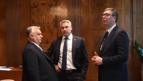 VUČIĆ NAKON SASTANKA U BEČU: Ponosan sam što smo doprineli nekoj vrsti dodatne stabilnosti Evrope (FOTO) VUČIĆ NAKON SASTANKA U BEČU: Ponosan sam što smo doprineli nekoj vrsti dodatne stabilnosti Evrope (FOTO)