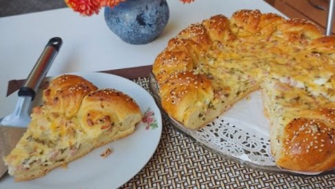 PUNJENA POGAČA: Hrskava spolja, sočna iznutra! (RECEPT/VIDEO) PUNJENA POGAČA: Hrskava spolja, sočna iznutra! (RECEPT/VIDEO)